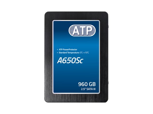 Industrielle SSD 2,5" SATA TLC 960GB A650Sc
