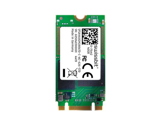 Industrial M.2 SATA SSD X-78m2 (2242) 40 GB 3D PSLC Flash