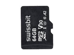 Industrial microSD Card S-58u 64 GB 3D PSLC Flash 