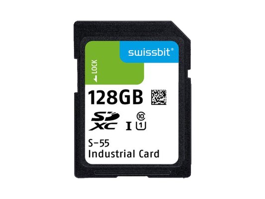 Industrial SD Card S-55 128 GB 3D TLC Flash 