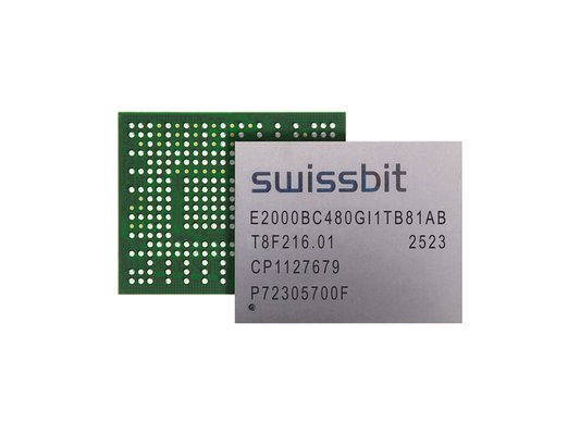 Industrial BGA PCIe SSD E2000 480 GB 3D TLC Flash 