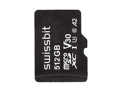 Industrial microSD Card S-52u 512 GB 3D TLC Flash 