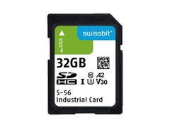 Industrial SD Card S-56 32 GB 3D PSLC Flash 