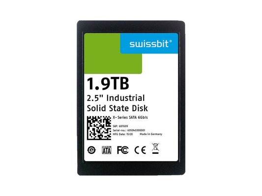 Industrial SATA SSD 2.5" X-73 1920 GB 3D TLC Flash 