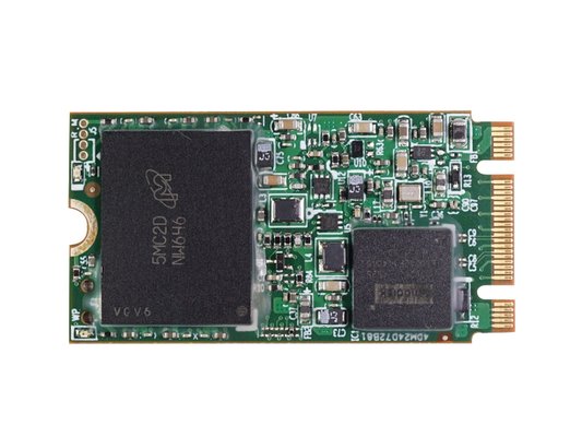 Industrielle M.2 PCIe SSD 2280 2TB 3D TLC mit Heatsink