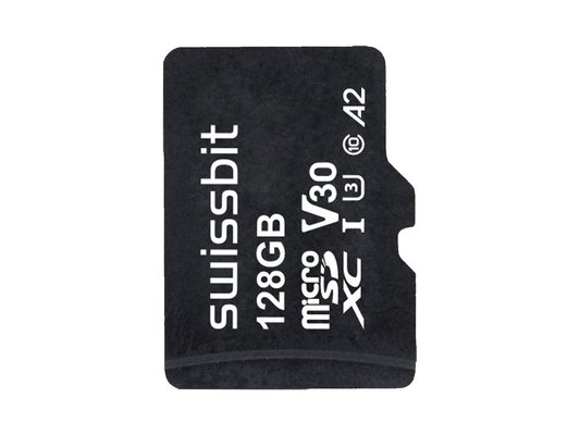 Industrial microSD Card S-52u 128 GB 3D TLC Flash 