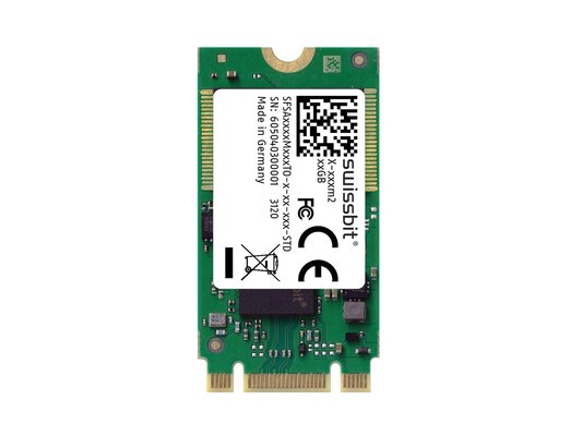 Industrial M.2 SATA SSD X-86m2 (2242) 10 GB 3D PSLC Flash