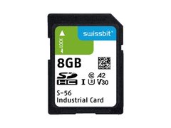 Industrial SD Card S-56 8 GB 3D PSLC Flash 