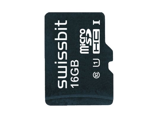 Industrial microSD Card S-56u 16 GB 3D PSLC Flash 