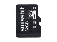 Industrial microSD Card S-56u 32 GB 3D PSLC Flash 