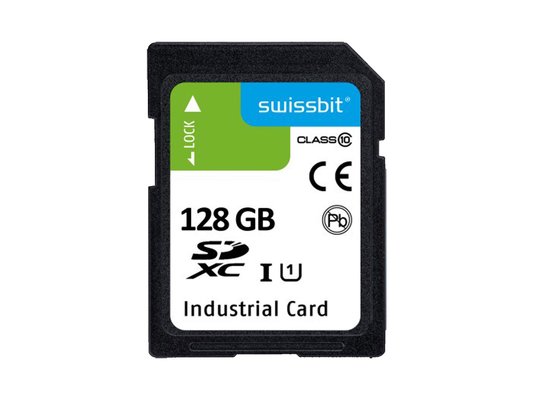 Industrial SD Card S-58 128 GB 3D PSLC Flash 