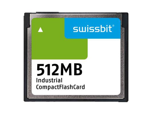 Industrial Compact Flash Card C-300 Longevity 512 MB SLC Flash
