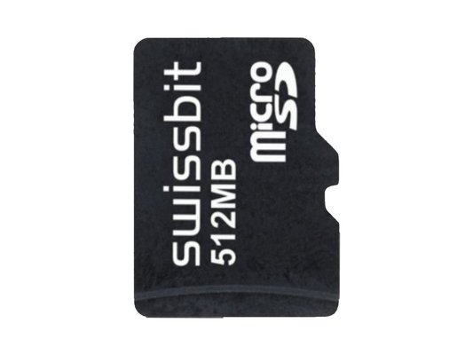 Industrial microSD Card S-600u 512 MB SLC Flash 