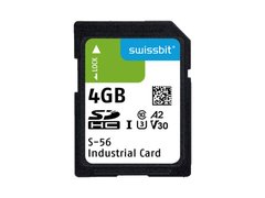 Industrial SD Card S-56 4 GB 3D PSLC Flash 
