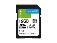 Industrial SD Card S-56 16 GB 3D PSLC Flash 